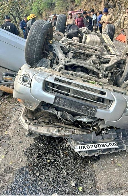Mussoorie Accident: झड़ीपानी मार्ग पर दर्दनाक हादसा, वाहन में देहरादून के छात्र थे सवार; पांच की मौत-